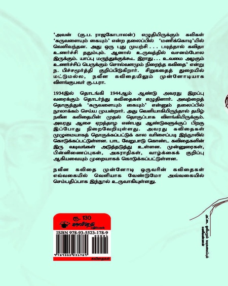 கருவளையும் கையும்: கு.ப.ரா. கவிதைகள்